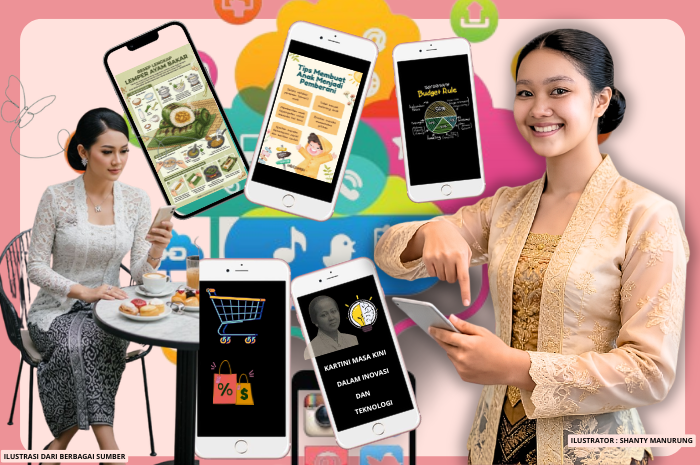 Kartini Masa Kini, Buka Smartphone = Buka Jendela Dunia