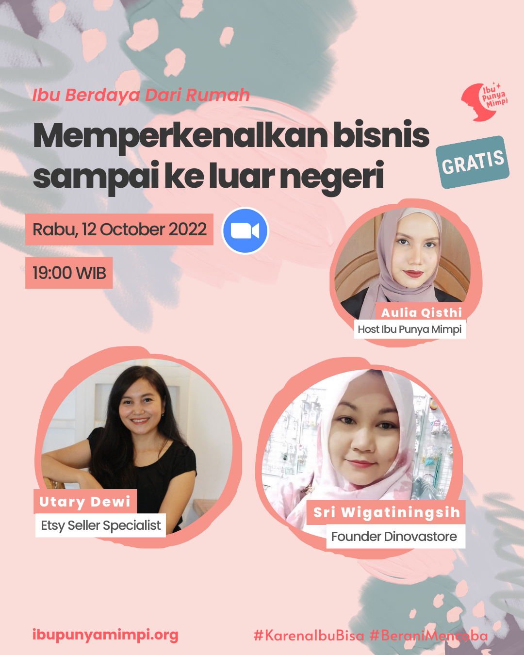 Memperkenalkan bisnis sampai ke luar negeri