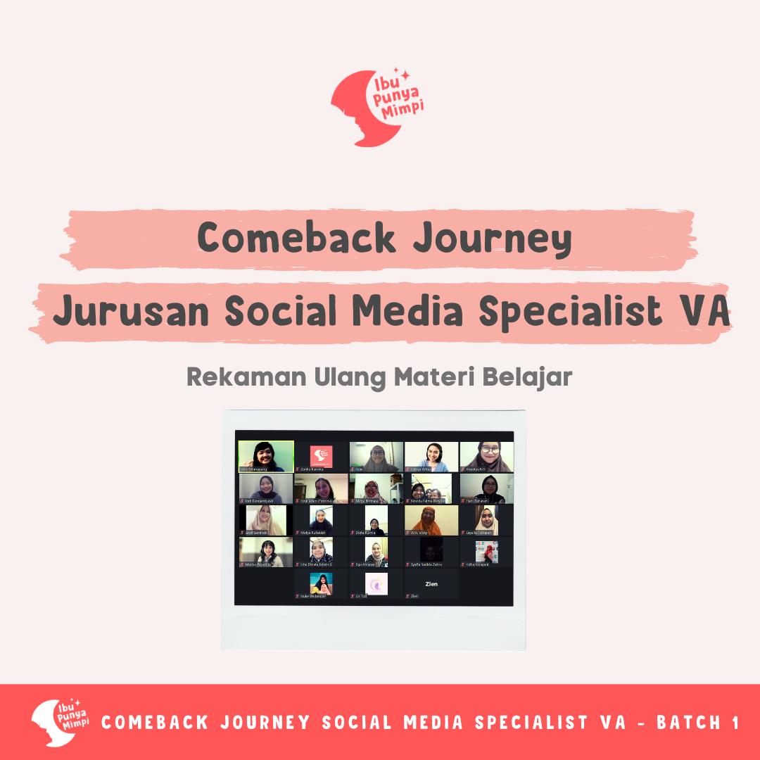 Comeback Journey Social Media Specialist VA Batch #1