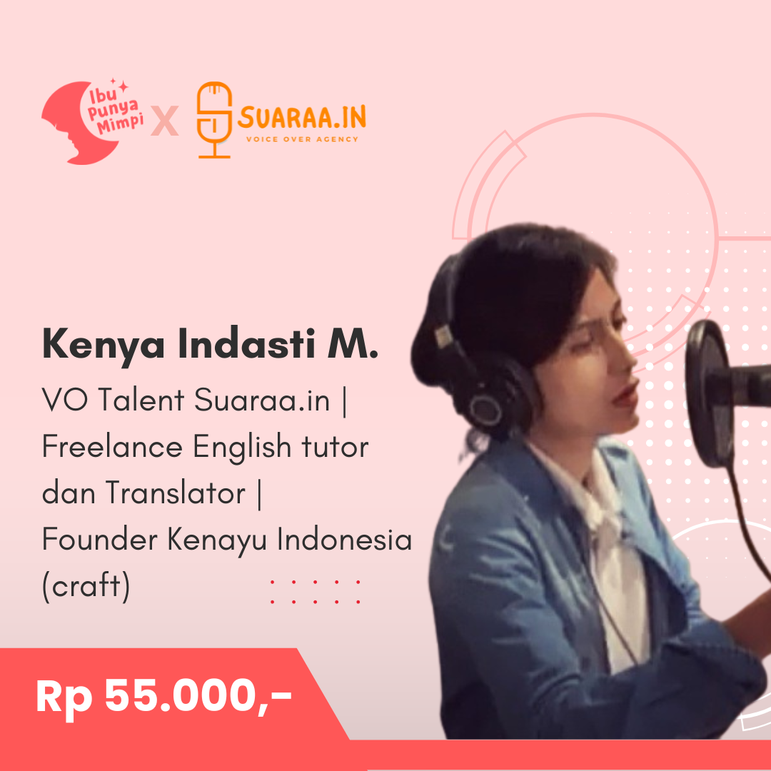 Course : Akting dan Ekspresi Vokal untuk Voice Over