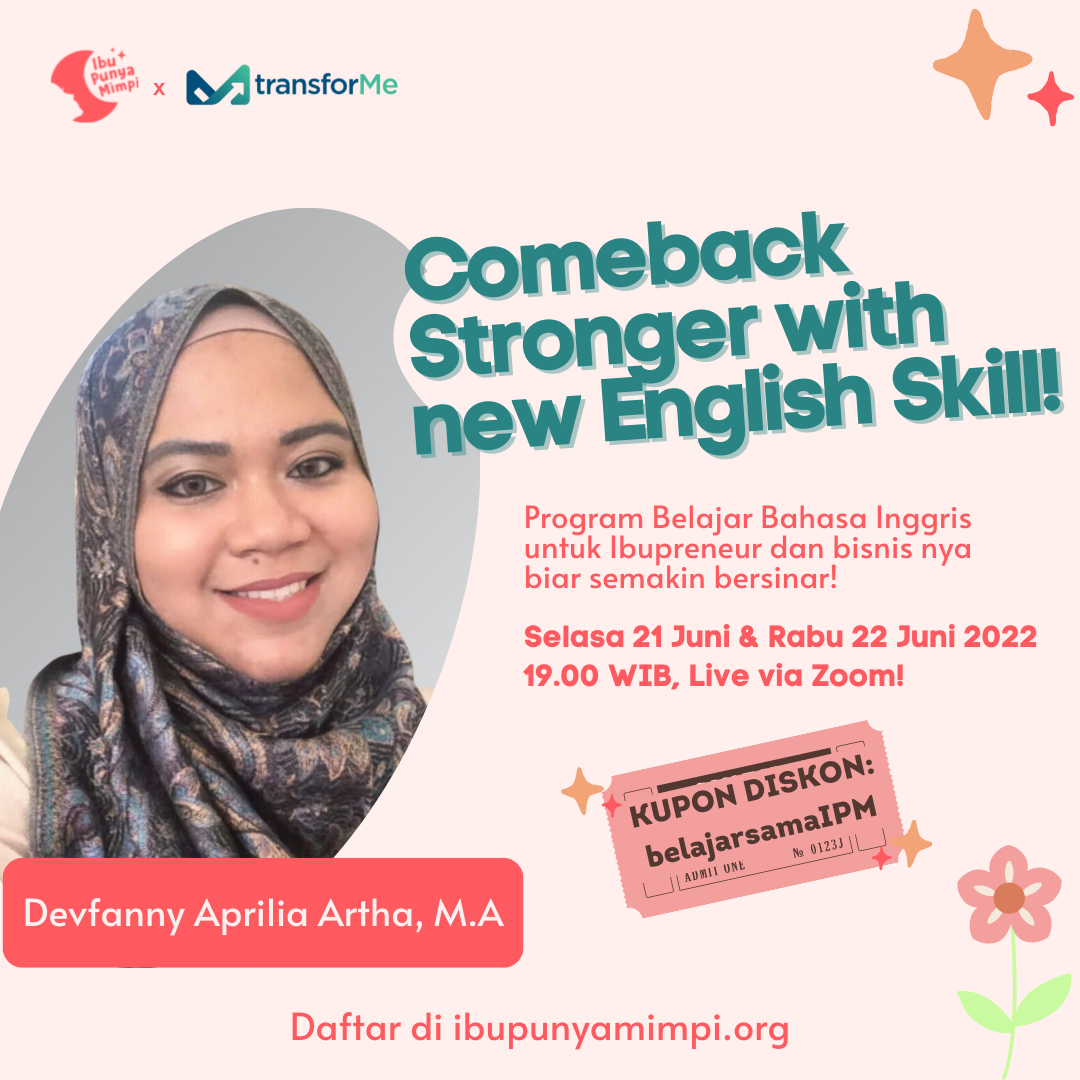 Comeback Stronger with new English Skill!