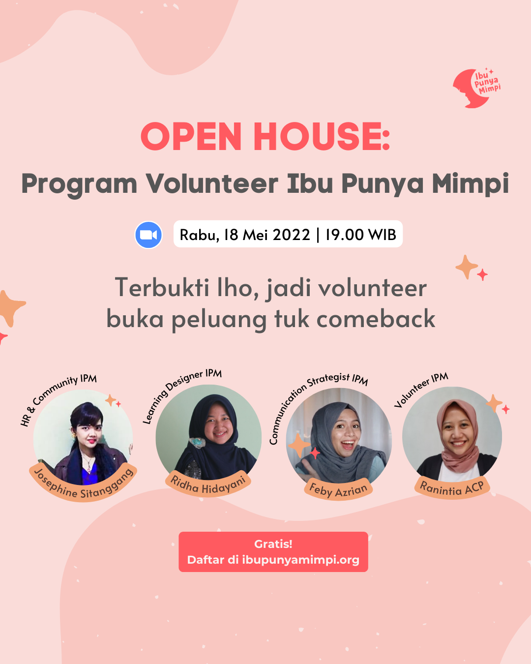 Open House for Volunteer!