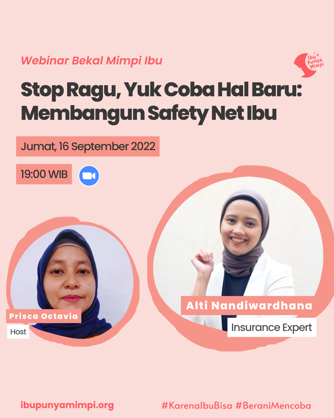 Stop Ragu, Yuk Coba Hal Baru: Membangun Safety Net Ibu