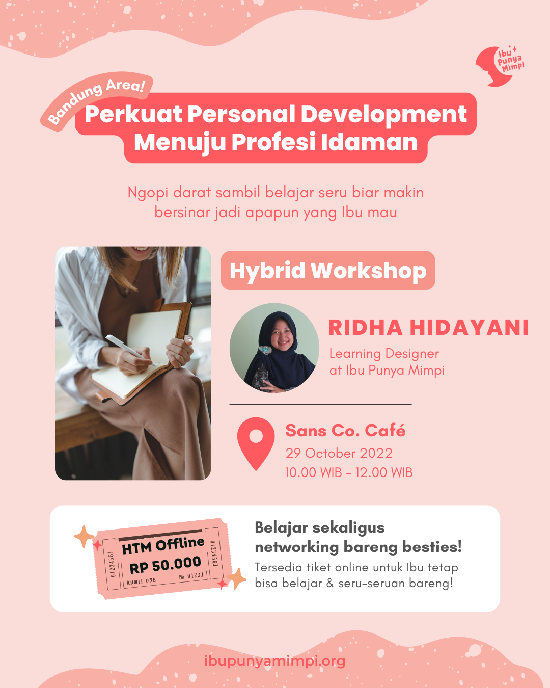 Tiket Offline: Perkuat Personal Development Menuju Profesi Idaman