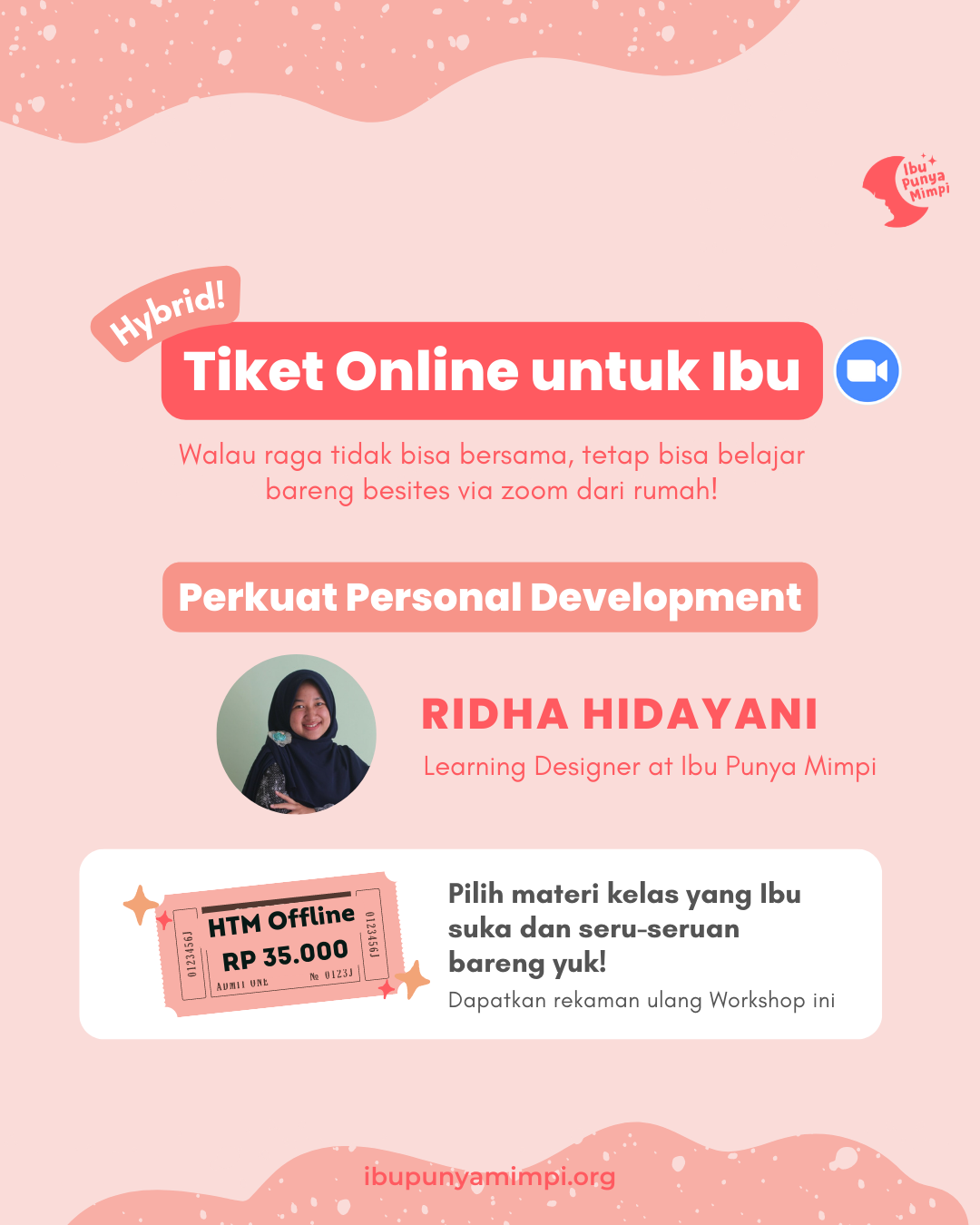 Tiket Online: Perkuat Personal Development Menuju Profesi Idaman