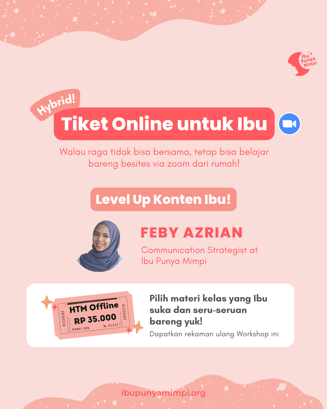 Tiket Online: Level Up Konten Ibu!
