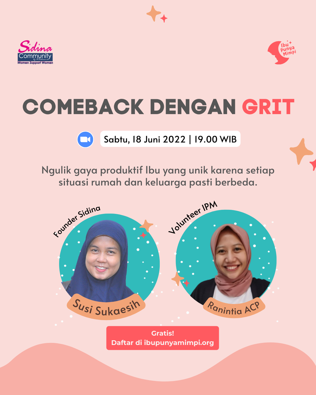 Comeback dengan GRIT!