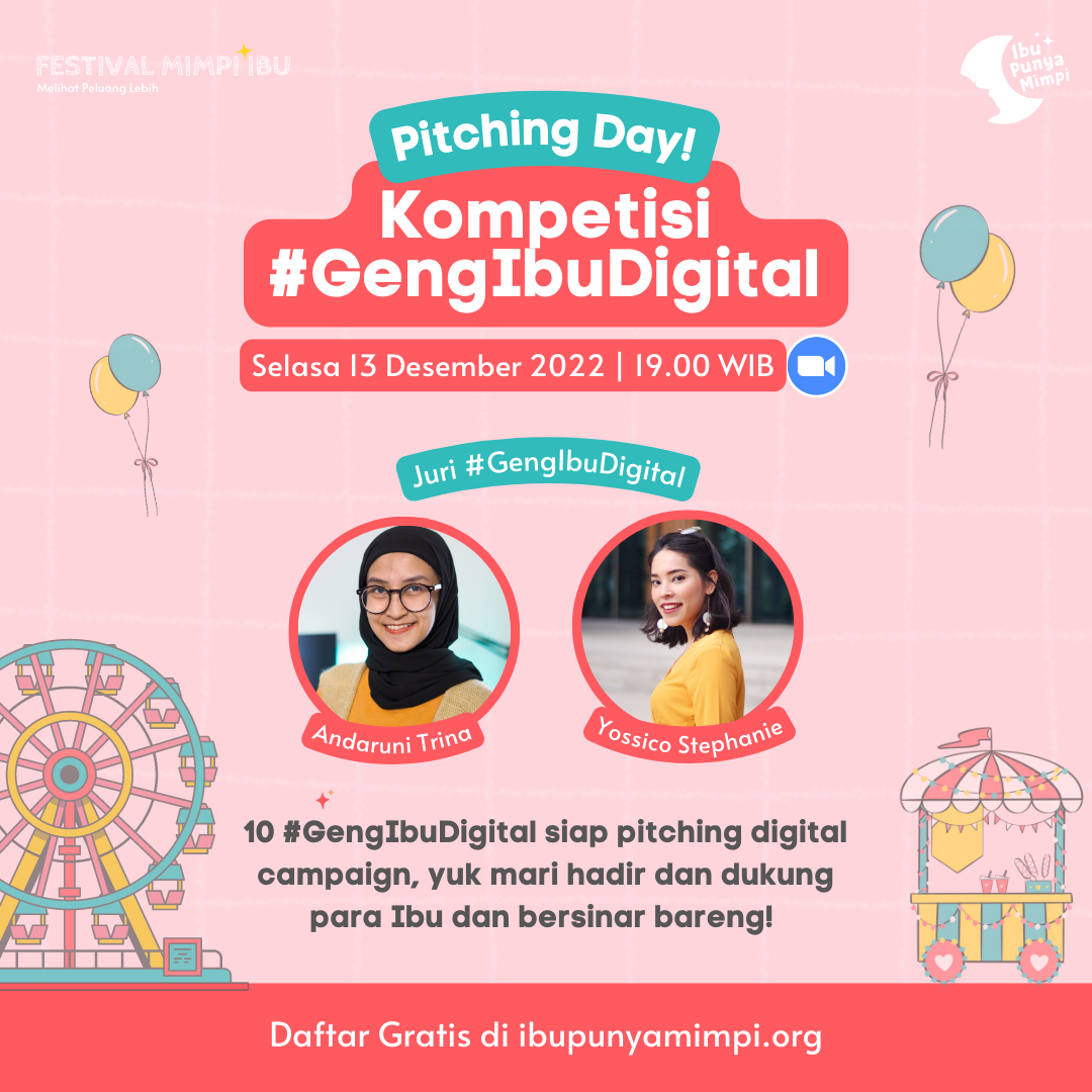 Pitching Day #GengIbuDigital