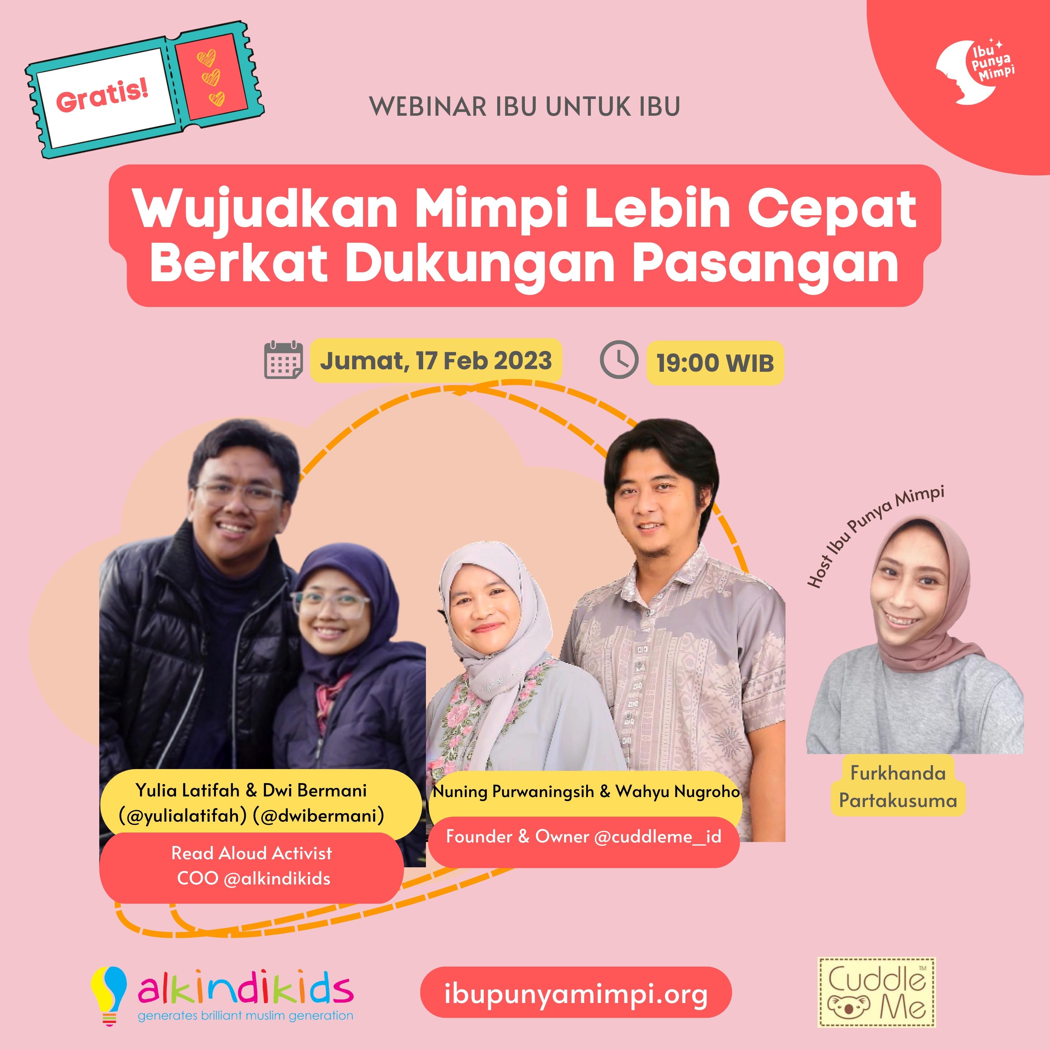 Ibu Untuk Ibu : Wujudkan Mimpi Lebih Cepat Berkat Dukungan Pasangan