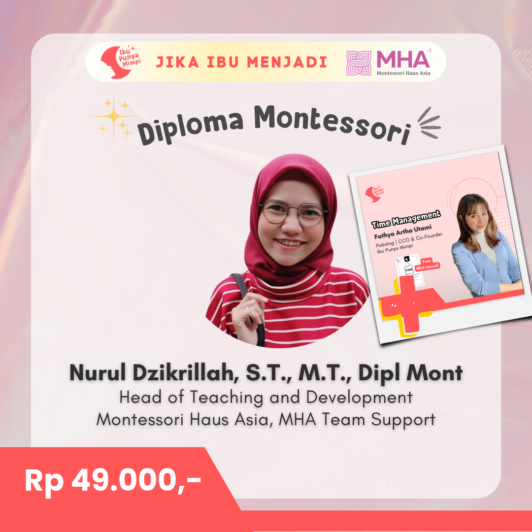PROMO BUNDLING : JIM Diploma Montessori + Course Time Management