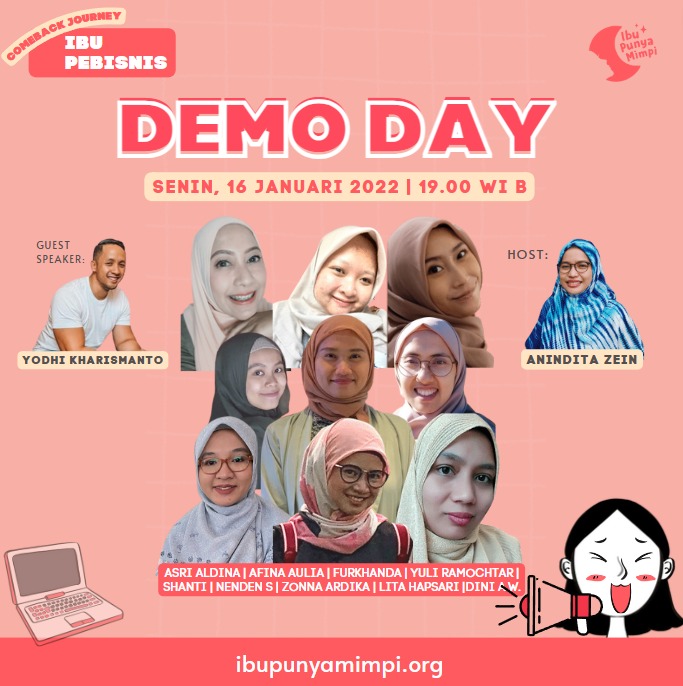 Demoday: Comeback Journey Ibu Pebisnis!