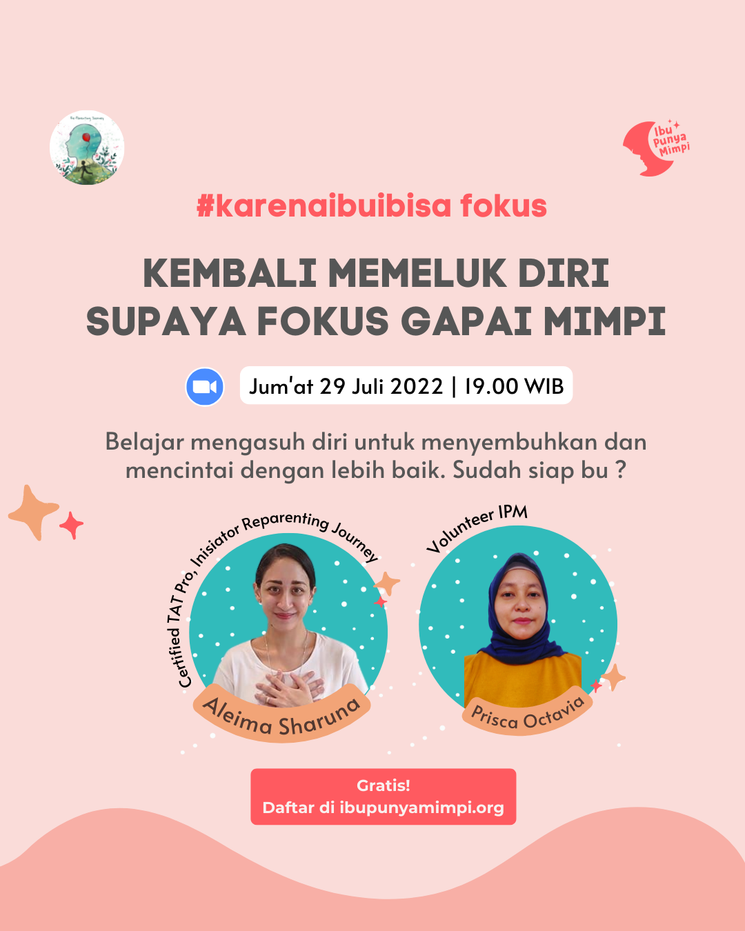 Kembali Memeluk Diri Supaya Fokus Gapai Mimpi