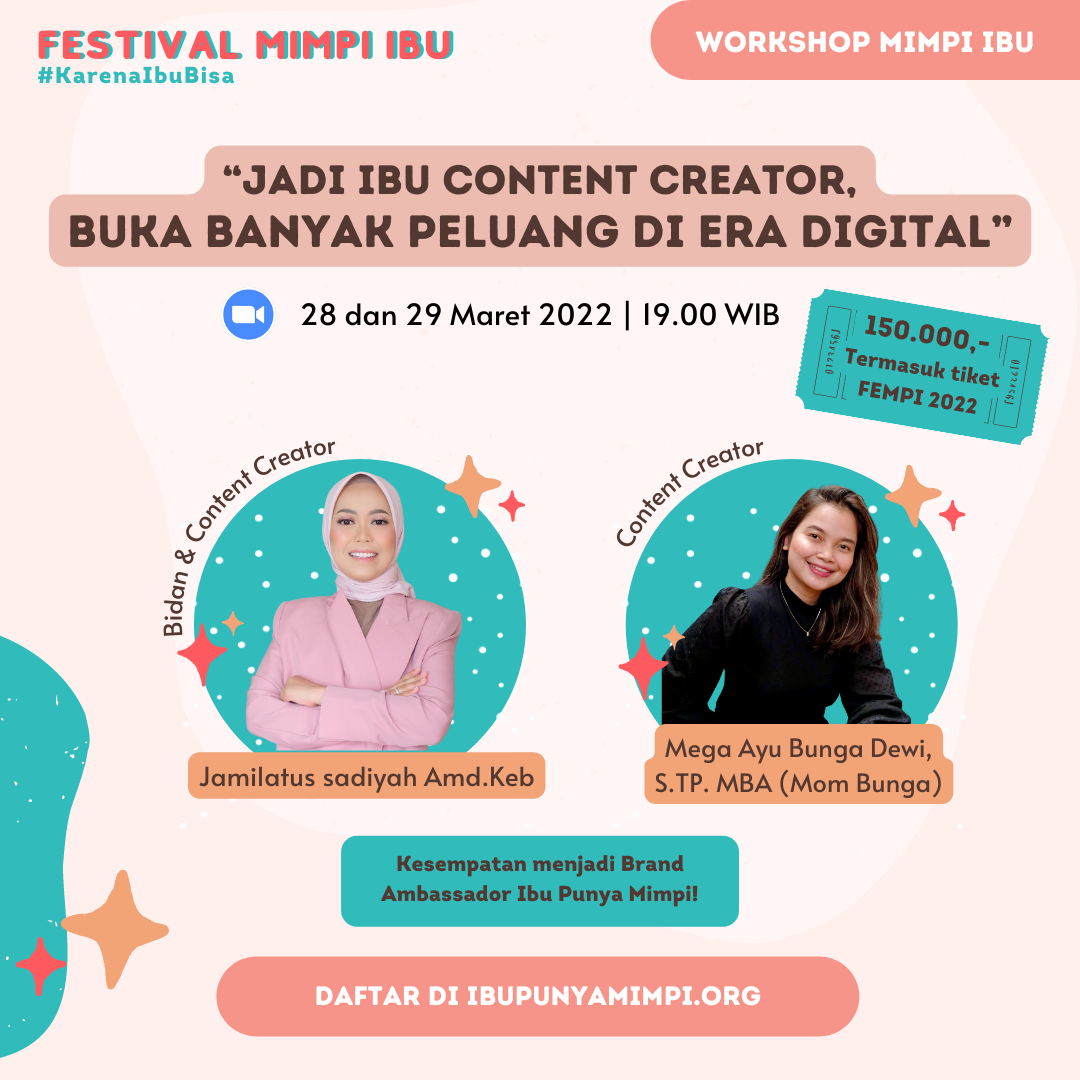 Jadi Ibu Content Creator: Buka Banyak Peluang di Era Digital
