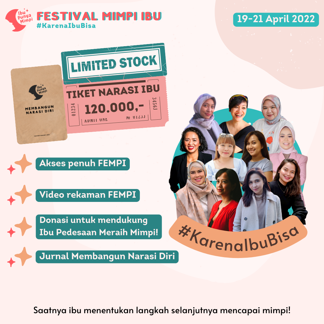 [Tiket Narasi Ibu] Festival Mimpi Ibu 2022