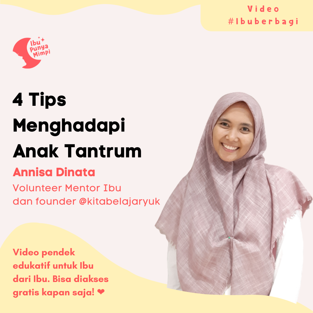 VIB : 4 Tips Menghadapi anak tantrum