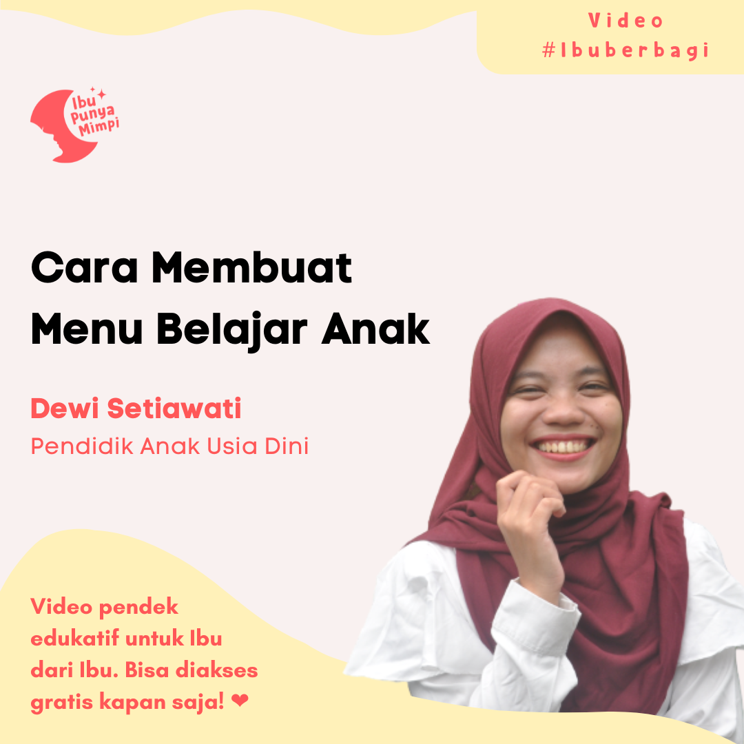 VIB : Cara Membuat Menu Belajar Anak