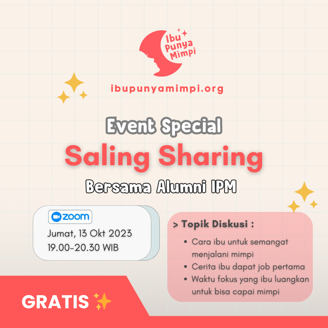 Event Special : Saling Sharing bersama Alumni IPM