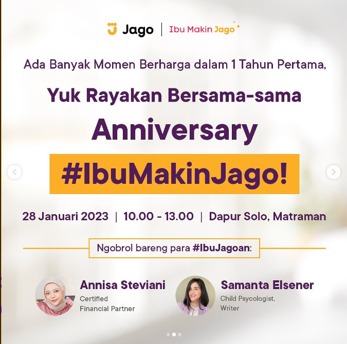 Anniversary #IbuMakinJago