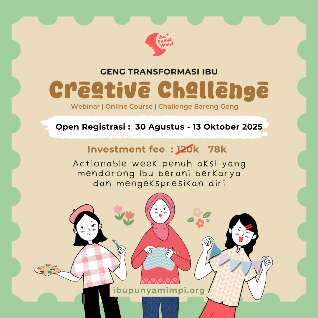 Geng Transformasi Ibu: Creative Challenge