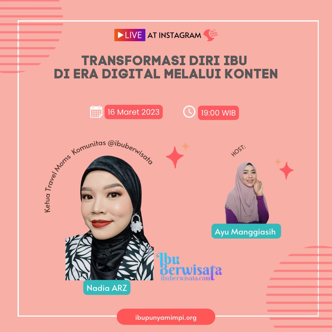 Transformasi Diri Ibu di Era Digital melalui Konten