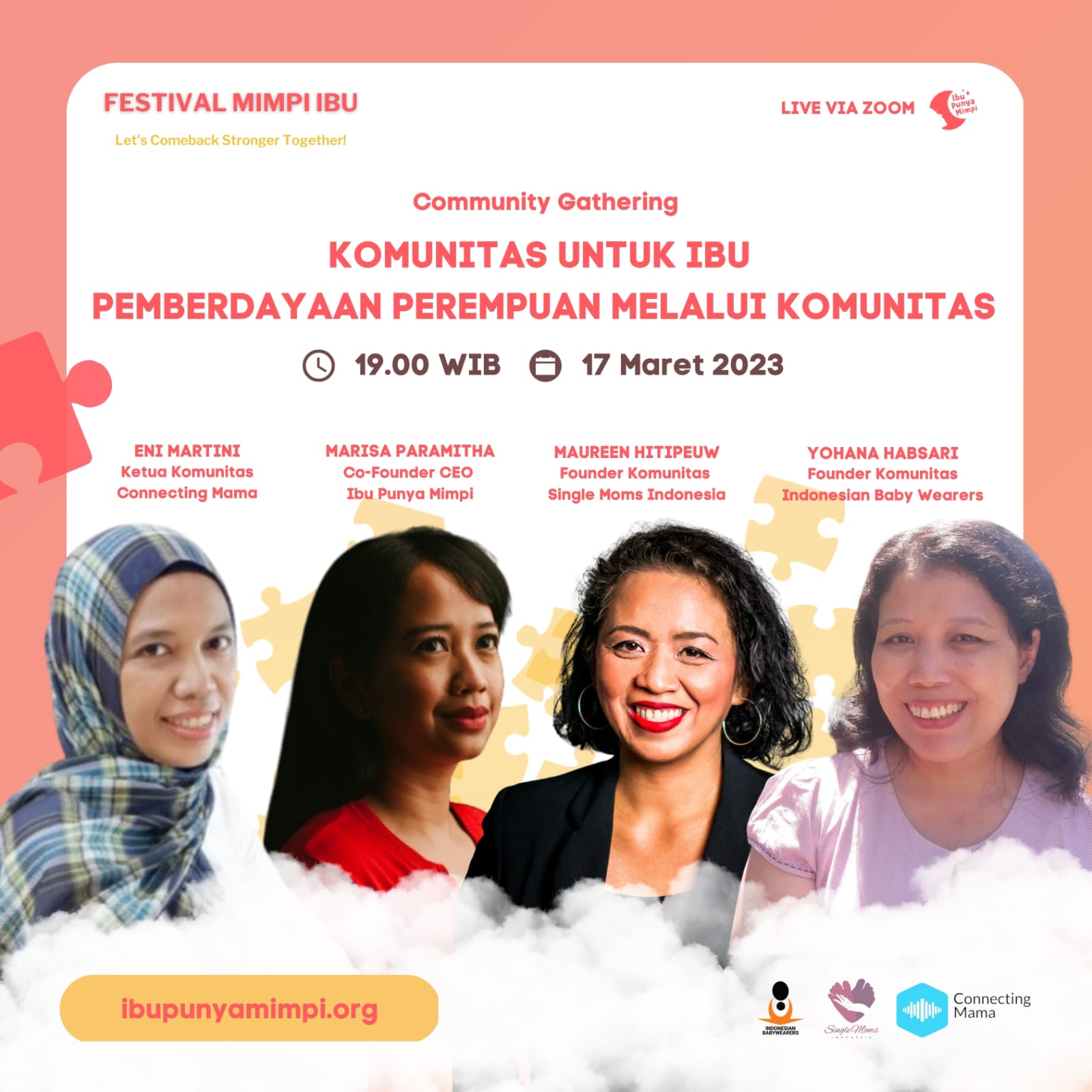 Komunitas untuk Ibu Pemberdayaan Perempuan melalui Komunitas
