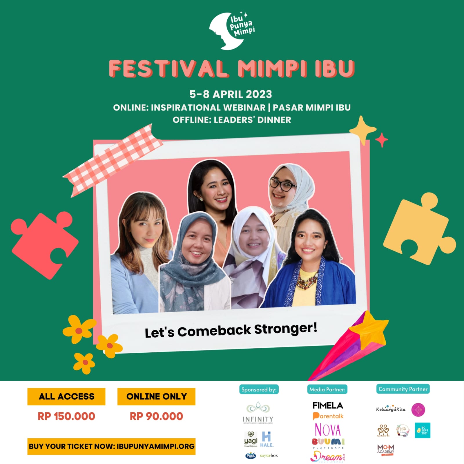 ALL ACCESS ONLINE - FESTIVAL MIMPI IBU 2023