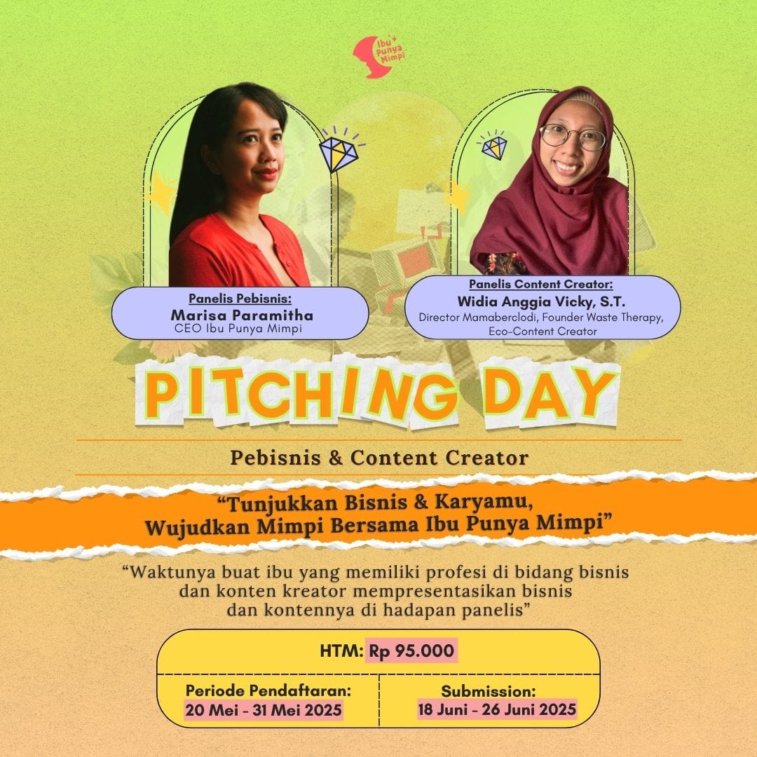 Pitching Day : Pebisnis dan Content Creator