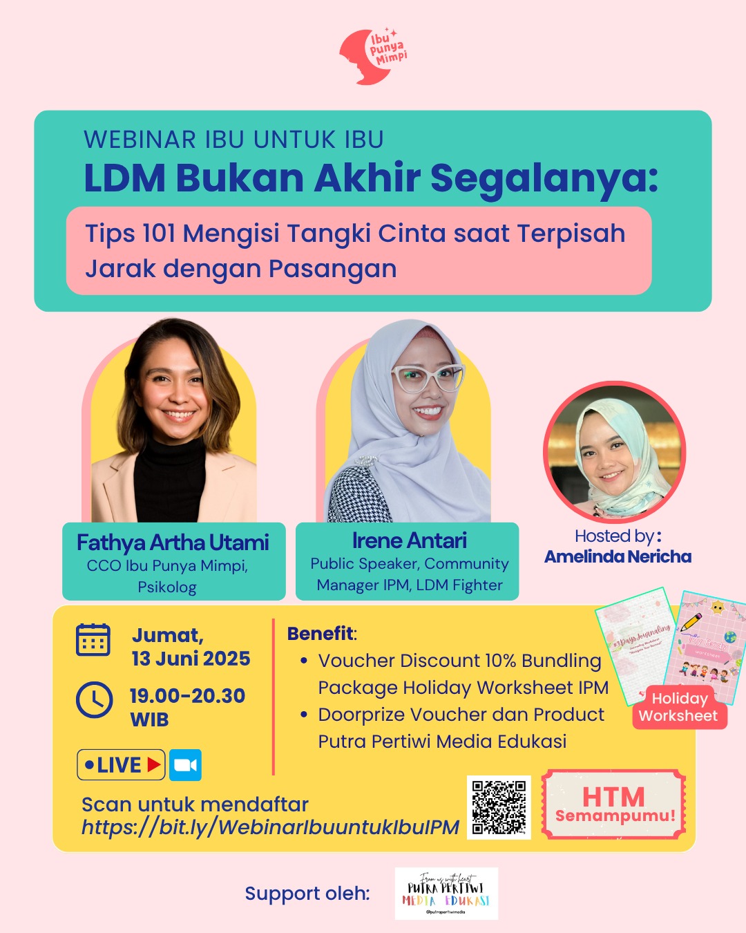 Webinar Ibu untuk Ibu : LDM Bukan Akhir Segalanya
