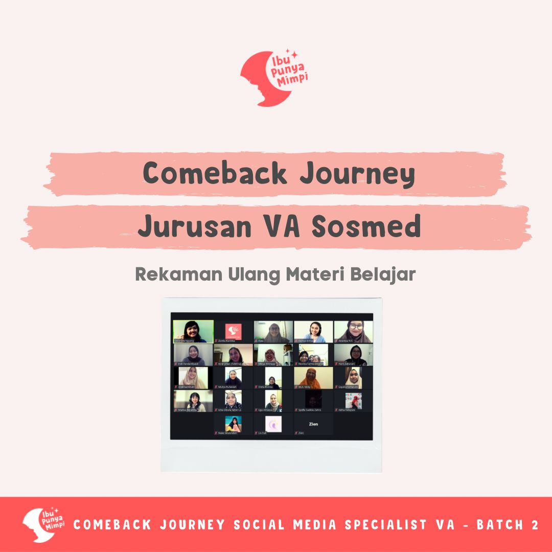 Comeback Journey VA Sosmed Specialist Batch #2