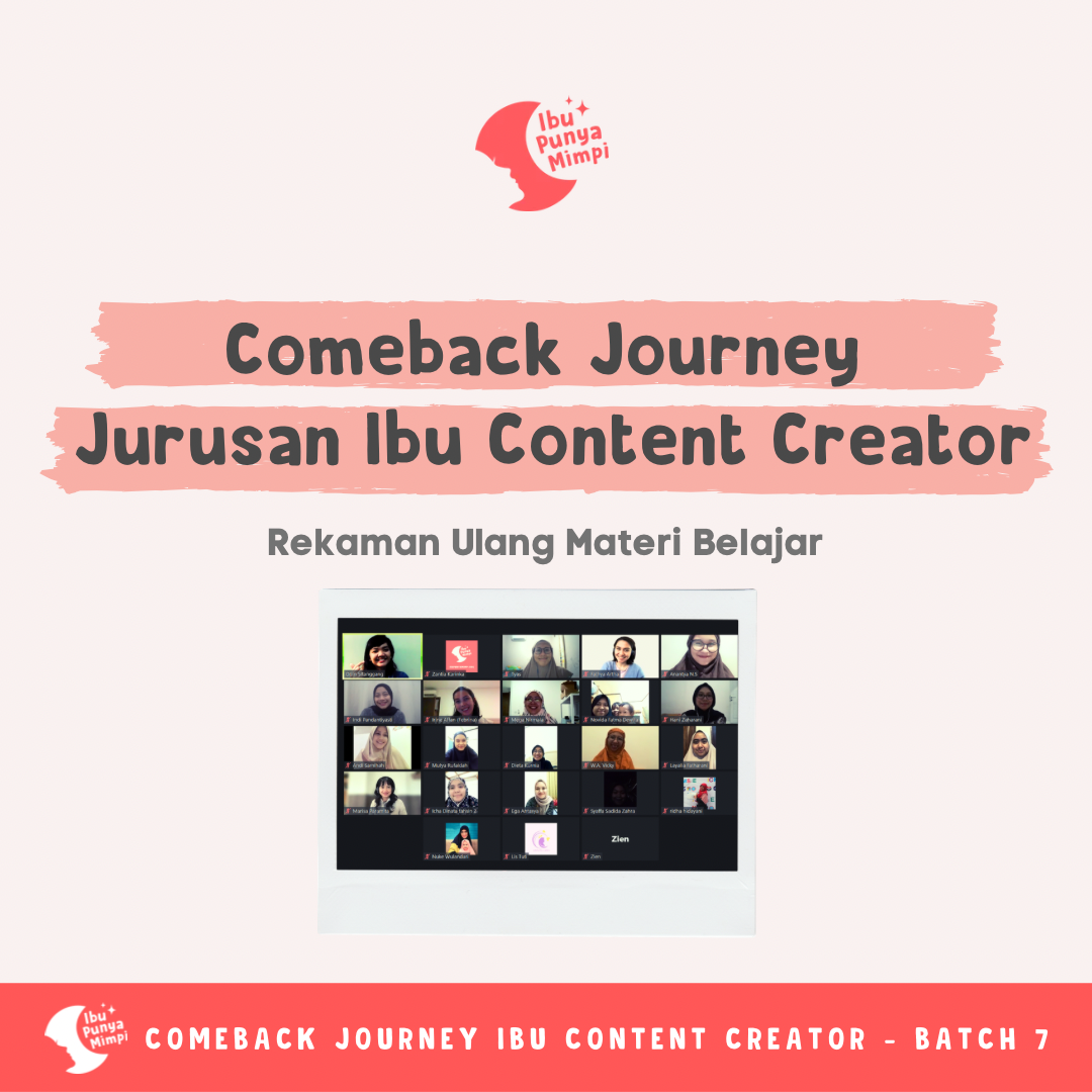 Comeback Journey Content Creator Batch #7